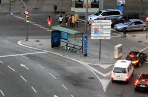 Espanya city centre stop