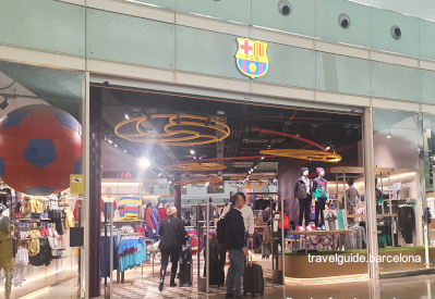 FC Barcelona Store Airport El Prat