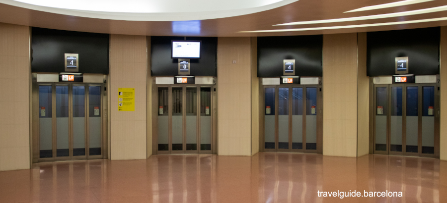 Accesso alla metropolitana BCN