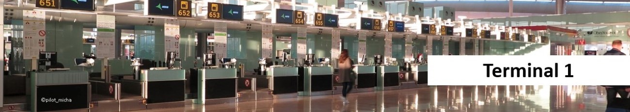 Airport Barcelona Terminal 1