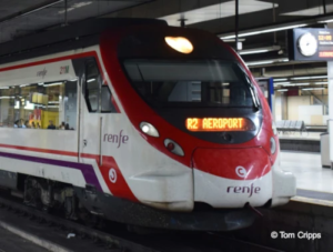 R2 Nord Train Barcelona Airport