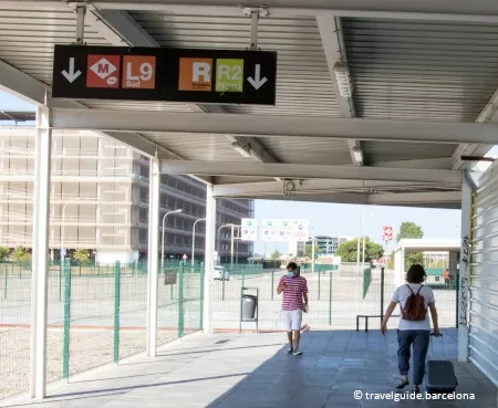 Train Transfert Terminal 2 Barcelone Aéroport