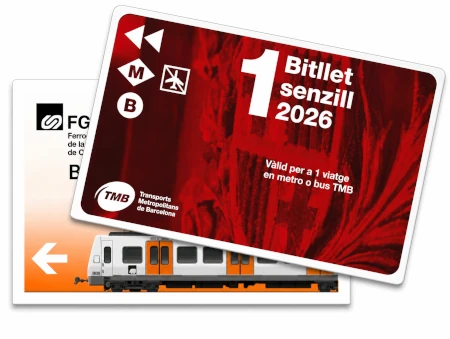 Barcelona Metro Bus Biglietto